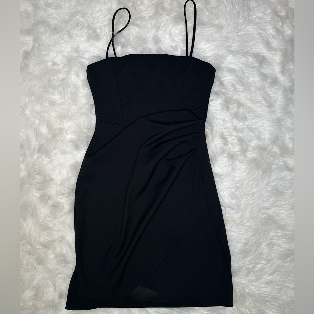 Windsor Women's Wrapped in Stylish Mini Dress Blue Size Small